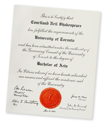 Bachelor of Arts