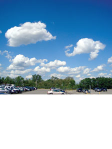parking lot sky